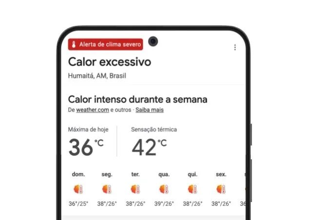 O Google usa IA para acompanhar e avisar cidadãos sobre eventuais enchentes. (Imagem: Google/Reprodução)