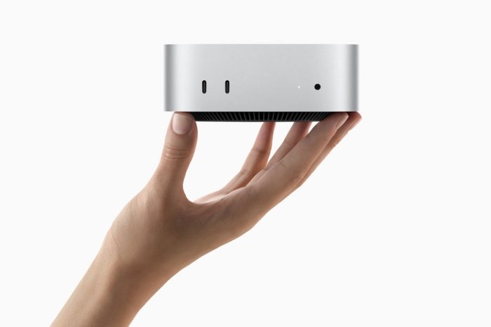 Apesar de pequeno, o novo Mac mini promete desempenho até 6x maior que os concorrentes. (Imagem: Apple/Divulgação)