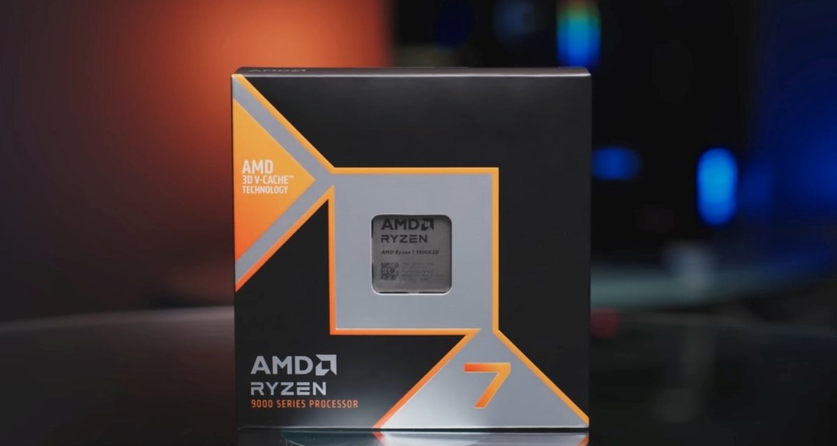 AMD lança CPU Ryzen 7 9800X3D para games com 104 MB de cache