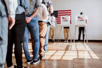 Os americanos podem votar antecipadamente. (Imagem: Getty Images)