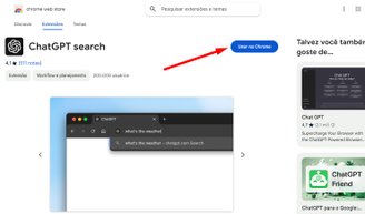 Os usuários podem pesquisar e utilizar diversas extensões no Chrome Web Store. (Imagem: Felipe Vidal/TecMundo)