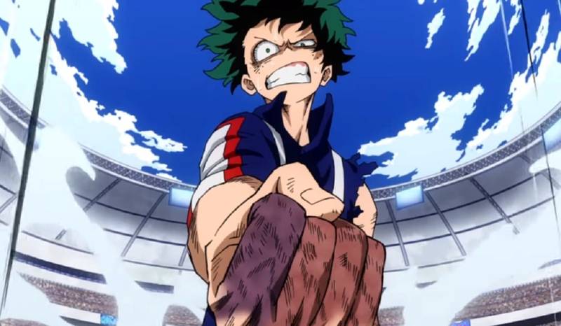 Midoriya é a encarnação mais recente do legado do One for All