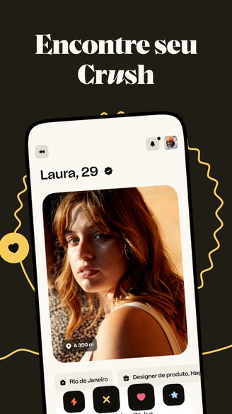 Happn only helps you find people who have been to the same places as you. (Source: Happn/Description)