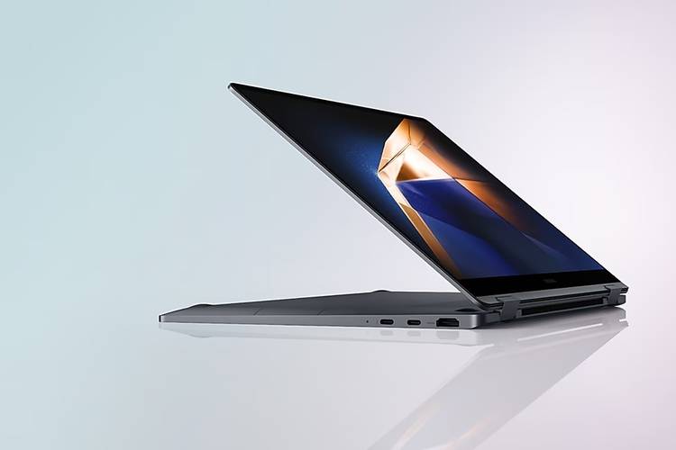 O Samsung Galaxy Book4 360 pode ser utilizado como tablet, mas como todo o desempenho de um notebook poderoso.
