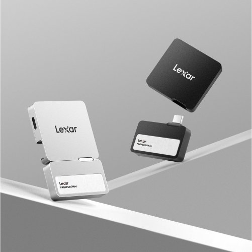 O SSD com hub da Lexar oferece uma expansão do armazenamento interno e mais portas USB-C para adicionar outros periféricos. (Fonte: Lexar/Divulgação)