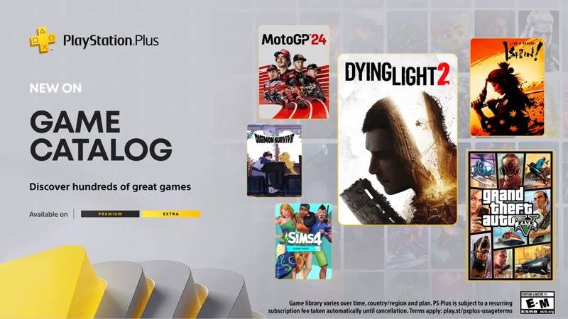 Lista de jogos que chegarão no dia 20 de novembro ao catálogo do PS Plus Extra e Deluxe.