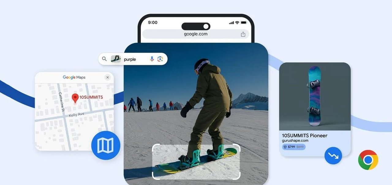 Chrome ganha pesquisa por imagens com Google Lens e mais novidades no iOS