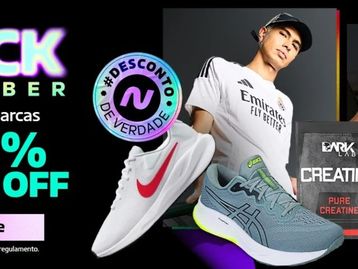 Black November Netshoes: Adidas, Nike, Asics e mais marcas de sucesso com até 70% OFF e frete grátis