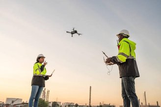 Os drones que sobrevoarem o espaço restrito poderão ser derrubados pela PF. (Imagem: Getty Images/Reprodução)