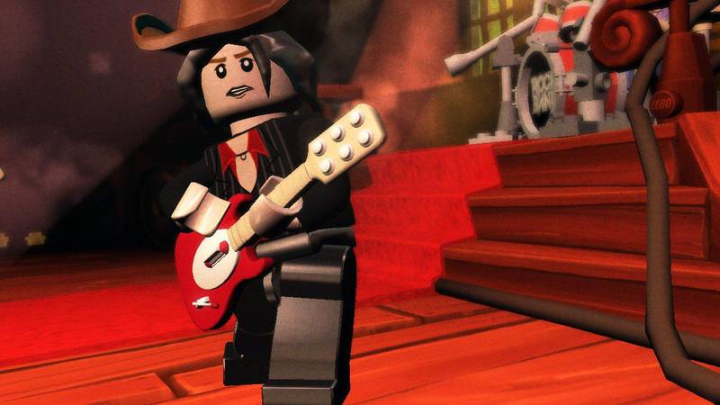 LEGO Rock Band pega carona na fórmula de sucesso dos games musicais. (Fonte: Amazon/Divulgação)