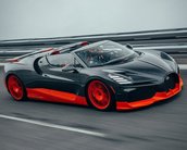 Bugatti quebra recorde de velocidade sem teto com o W16 Mistral; 453km/h!