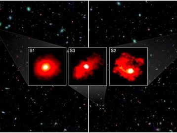 Galáxias monstruosas encontradas no Universo primitivo confundem os astrônomos