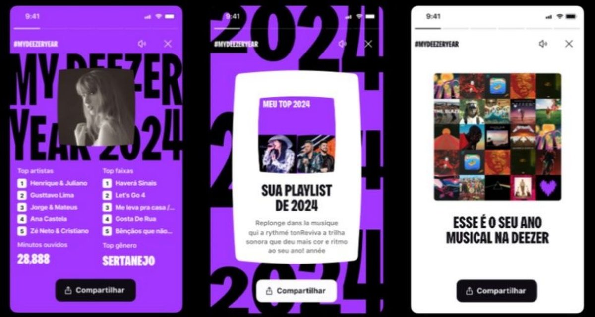 Deezer lança retrospectiva musical de 2024 com novidades; saiba como fazer