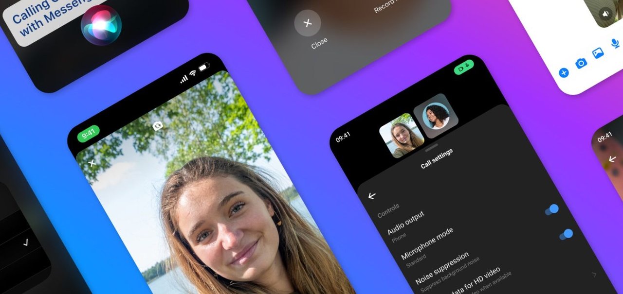 Messenger do Facebook ganha melhorias em videochamadas e fundo feito com IA