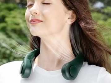 Ventilador flexível de pescoço por apenas R$ 46 na Shopee; conheça o produto