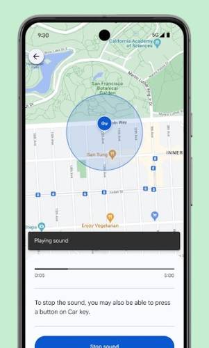 O Encontre Meu Dispositivo mostra a geolocalização do seu celular a qualquer momento. (Fonte: Google/Reprodução)