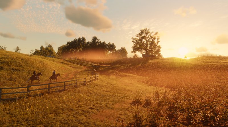 Red Dead Redemption 2 é um daqueles games que permanecerá bonito por muitos anos (Imagem: Rockstar/Divulgação)