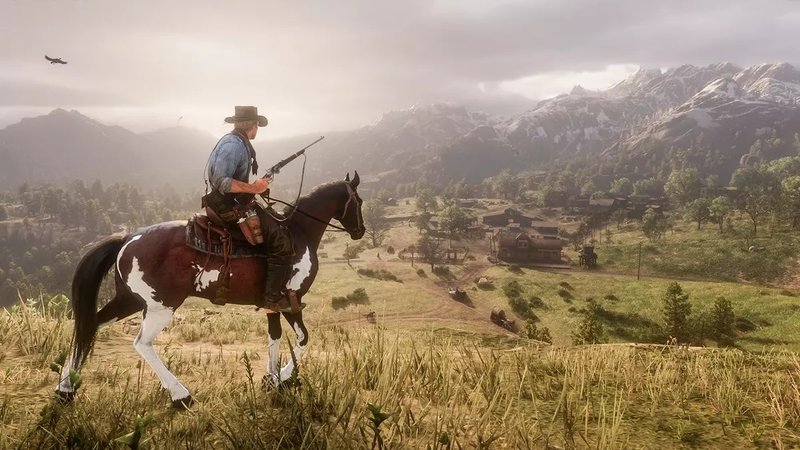 Com o avanço tecnológico, Red Dead Redemption 2 está mais leve, mas ainda é um título bem pesado (Imagem: Rockstar/Divulgação)