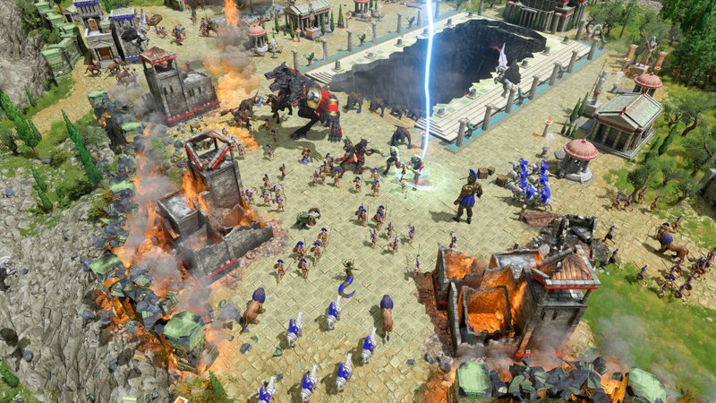 Age of Mythology: Retold não é um game pesado, mas vale a pena testar se você gosta desse estilo (Imagem: Microsoft/Divulgação)