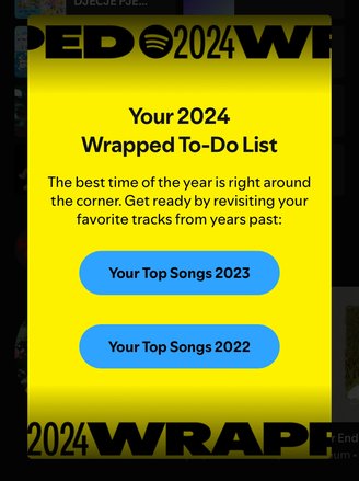 O Spotify divulgou um teaser de preparação para o Wrapped 2024. (Fonte: Mashable/Reprodução)