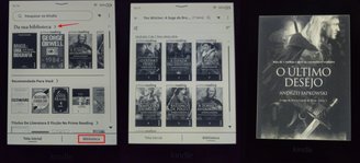 É possível baixar vários livros e mantê-los no Kindle, desde que o aparelho tenha armazenamento disponível para isso (Imagem: Felipe Vidal/TecMundo)