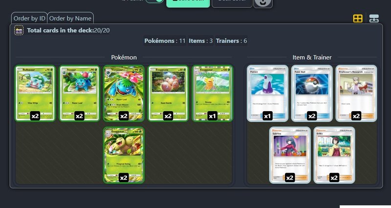 A versão padrão desse deck não é necessariamente a mais forte