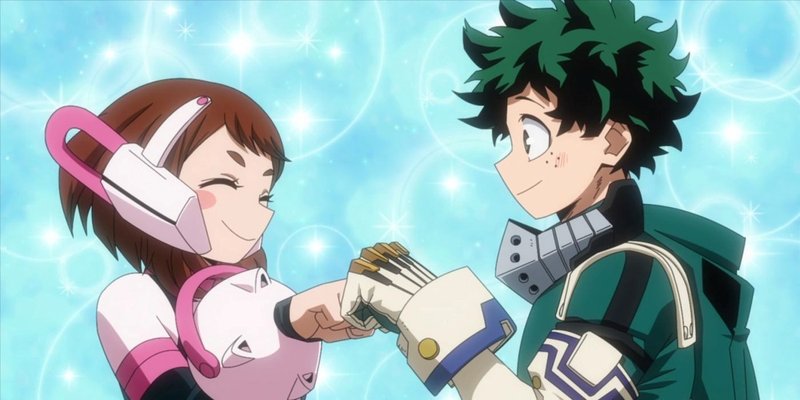 Deku e Ochaco finalmente ganham seu final feliz