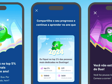 Duolingo lança retrospectiva 2024 e jogos com Duo no Roblox