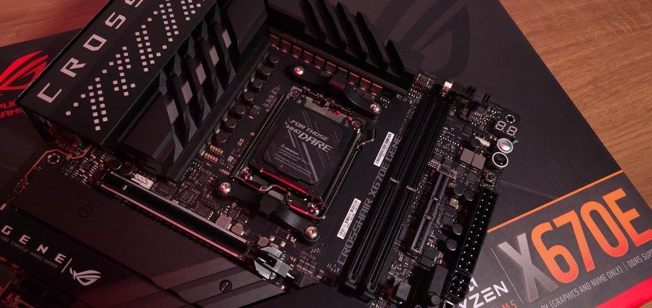 Review: ROG Crosshair X670E Gene é uma ótima placa-mãe mATX para o soquete AM5