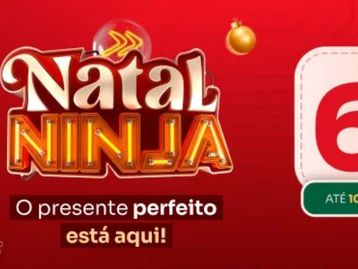 Natal Ninja do KaBuM! com até 60% de desconto em eletrônicos e gamer