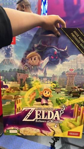 Fãs de Zelda terão um brinde especial no estande da Nintendo. (Imagem: Thayna Cruz/TecMundo)