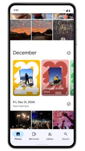 A retrospectiva do Google Fotos 2024 já está disponível para alguns usuários. (Imagem: Google/Divulgação)