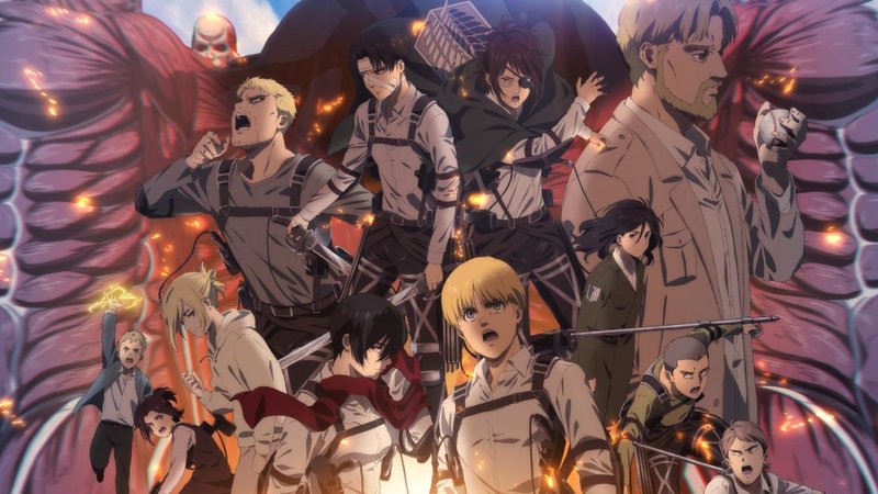 A história de Attack on Titan no mundo dos animes é bastante extensa