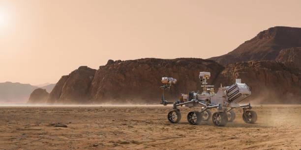 Rover Curiosity fez análise de rochas carbonáticas da cratera Gale. (Fonte: Getty Images/Reprodução)