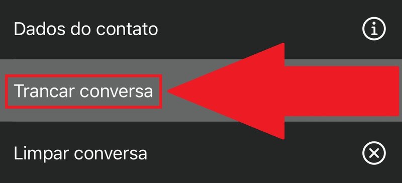 Procure pela opção 