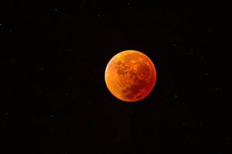 Moon during a total lunar eclipse, an event known as