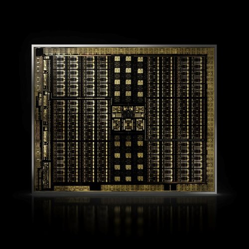 Die do chip máximo das Nvidia RTX 20, de codinome Turing, que também estreou a tecnologia de Traçado de Raios (Imagem: Nvidia)