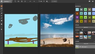 With more patience, Nvidia Canva images could get better (Screenshot: Felipe Vidal/TecMundo)