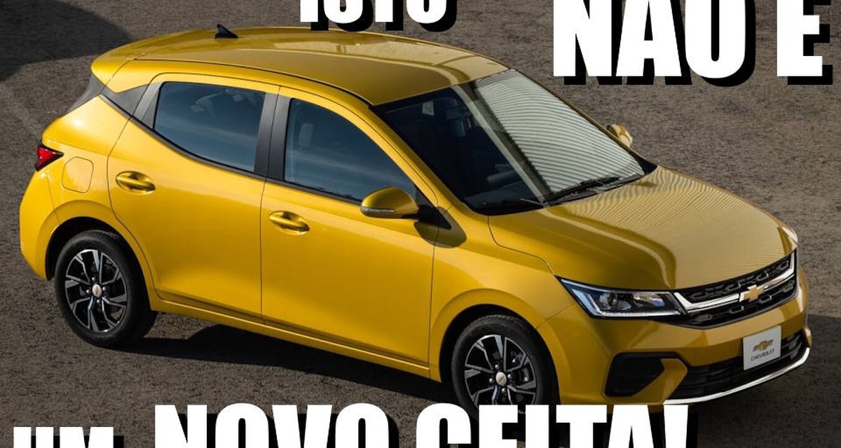 #FAKE: a Chevrolet não vai lançar um novo Celta para ficar abaixo do Onix