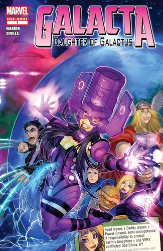 Galacta teve uma série própria iniciada em 2009