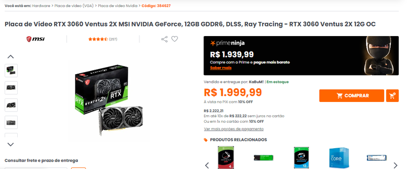 RTX 3060 12GB