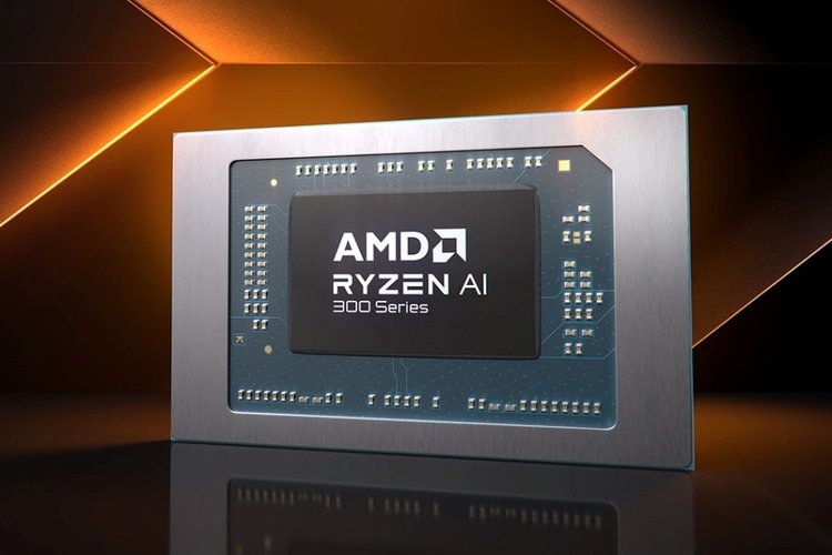 Série Ryzen AI 300 tem mais de 100 TOPS para inteligência artificial e certificação Copilot+PC (Imagem: AMD/Divulgação)