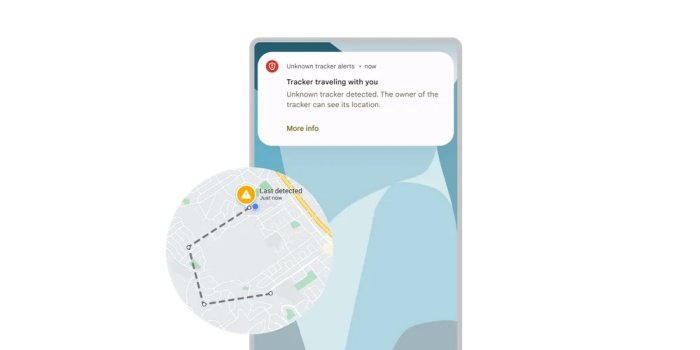 O Android reforçou a segurança contra os rastreadores Bluetooth usados indevidamente. (Imagem: Google/Divulgação)