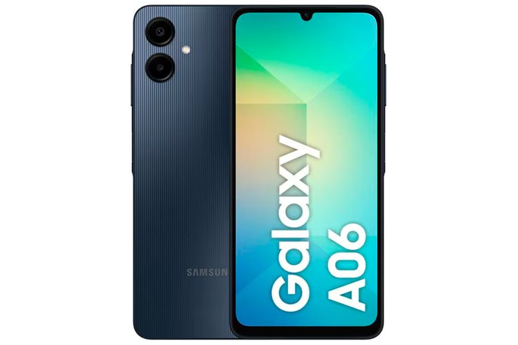 Celular Galaxy A06 está baratinho n