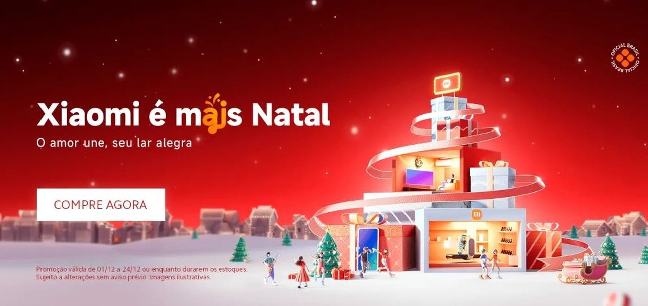 Ofertas de Natal Xiaomi: celulares, fones, tablets e mais com até 62% OFF