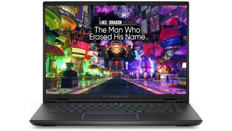 Apesar dos LEDs na carcaça, o Alienware m16 R2 é um notebook multifuncional com design mais sóbrio (Imagem: Alienware/Reprodução)