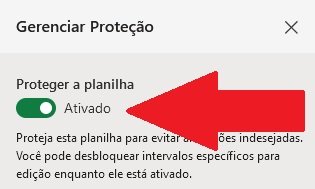 É preciso chavear a a opção na tela que se abriu à direita