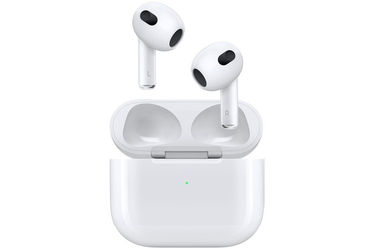 Fones AirPods 3ª Geração com estojo Lightning.