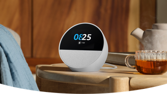 Echo Spot. (Imagem: Amazon/Divulgação)