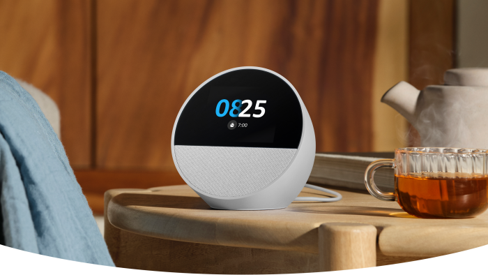 Echo Spot. (Imagem: Amazon/Divulgação)